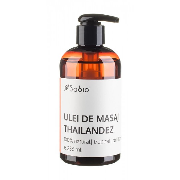 Ulei de masaj thailandez, 236ml, Sabio