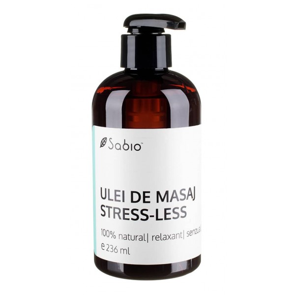 Ulei de masaj stress-less, 236ml, Sabio