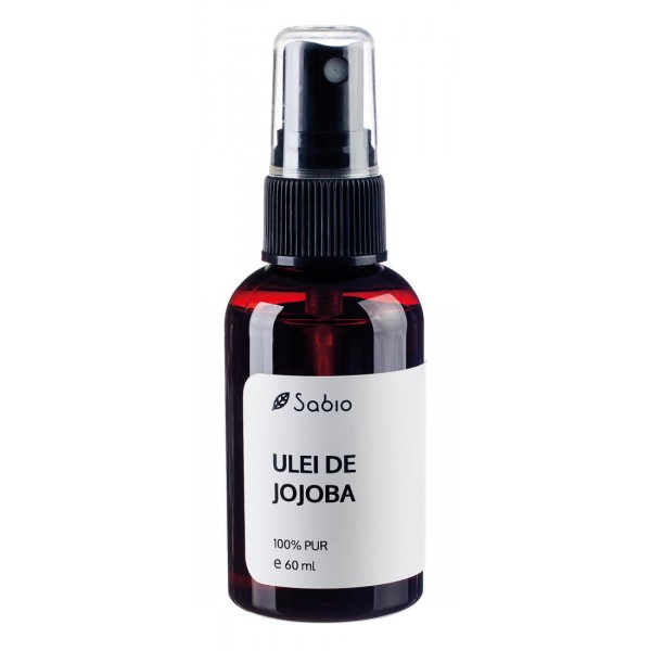 Ulei de jojoba presat la rece, 60ml Sabio