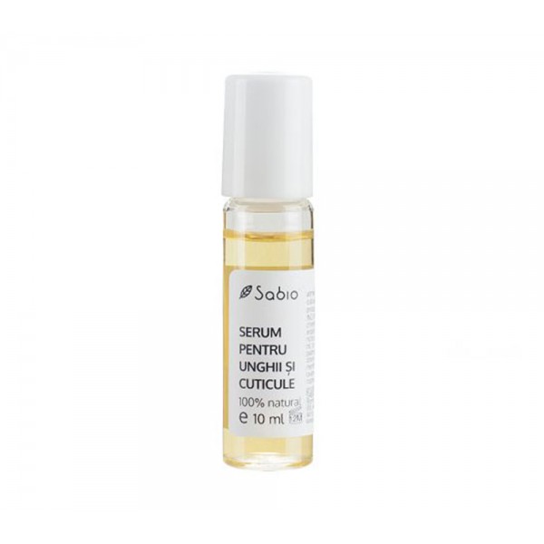 Serum pentru unghii si cuticule roll-on, 10ml, Sabio