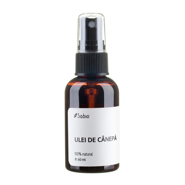 Ulei de canepa, 60ml, Sabio