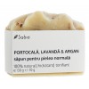 Sapun natural pentru pielea normala cu portocala, argan si lavanda, 130g, Sabio