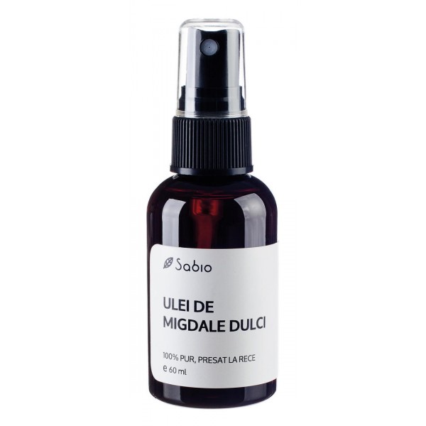 Ulei de migdale dulci, 60ml, Sabio