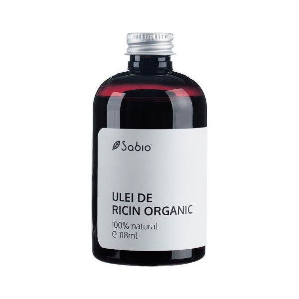 Ulei de ricin organic, 118ml, Sabio