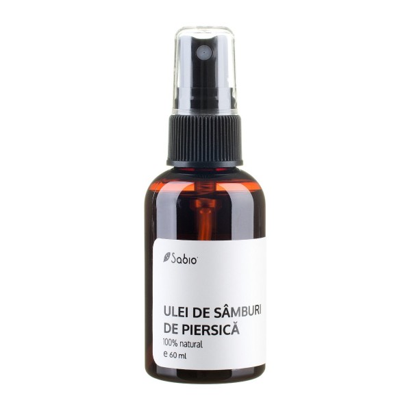 Ulei de samburi de piersica, 60ml, Sabio