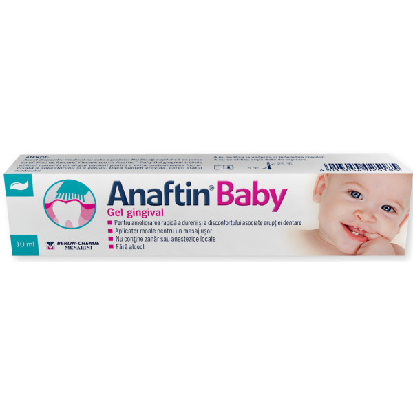 Anaftin Baby gel gingival, 10 ml, Berlin Chemie