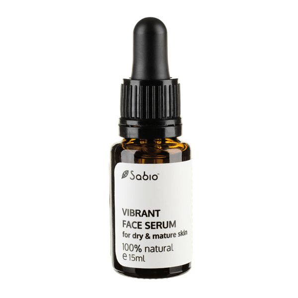 Ser pentru ten uscat si matur Vibrant Face Serum, 15ml, Sabio