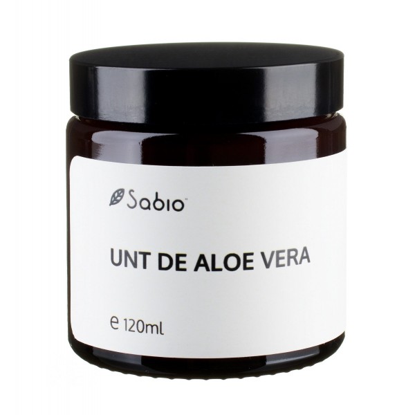 Unt de aloe vera, 120ml, Sabio