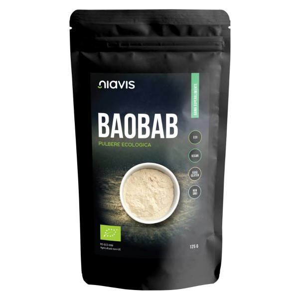 Pulbere ecologica Baobab, 125g, Niavis