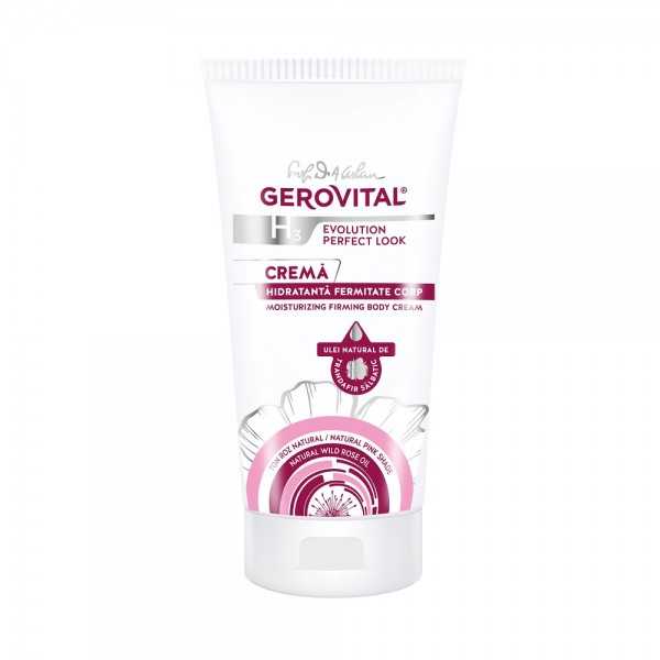 Crema hidratanta fermitate corp H3 Evolution Perfect Look, 200ml, Gerovital