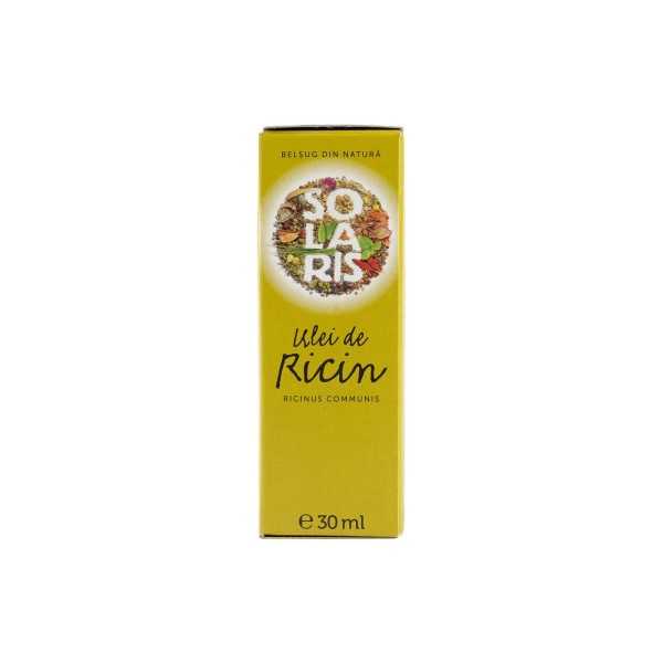 Ulei de ricin, 30ml, Solaris