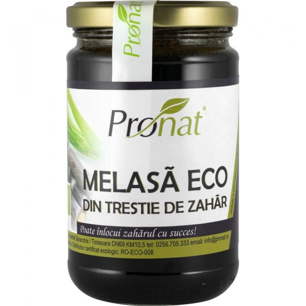 Melasa din trestie de zahar Bio, 400g, Pronat