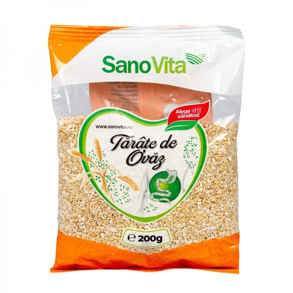 Tarate de ovaz, 200g, SanoVita