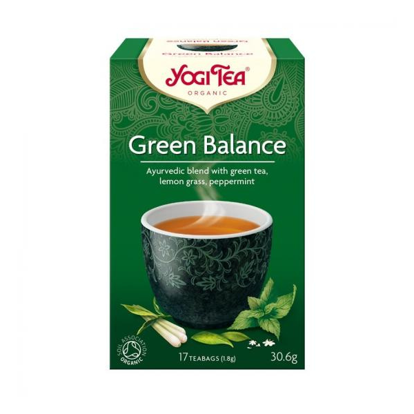 Ceai verde Balance, 17 plicuri, Yogi Tea