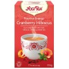 Ceai Energie Pozitiva cu merisor si hibiscus, 17 plicuri, Yogi Tea