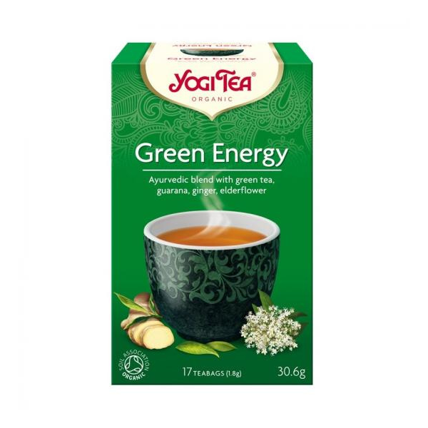 Ceai Green Energy, 17 plicuri, Yogi Tea