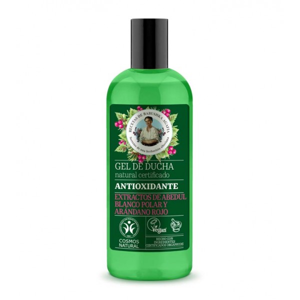 Gel de dus antioxidant, 260ml, Bunica Agafia