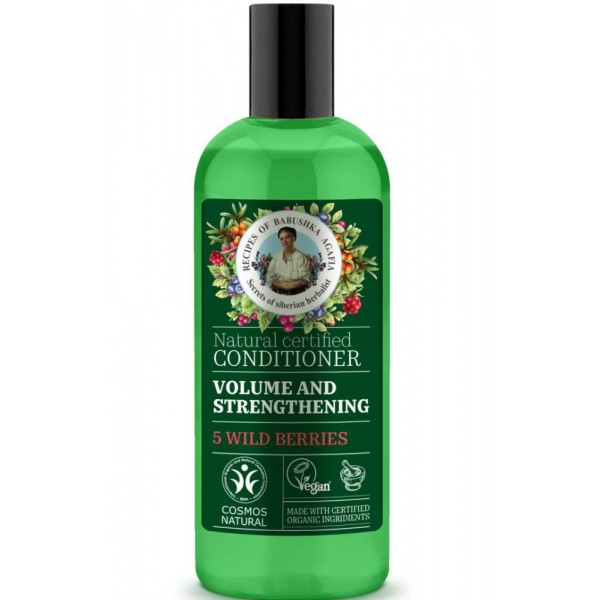 Balsam de par pentru fortifiere, 260ml, Bunica Agafia