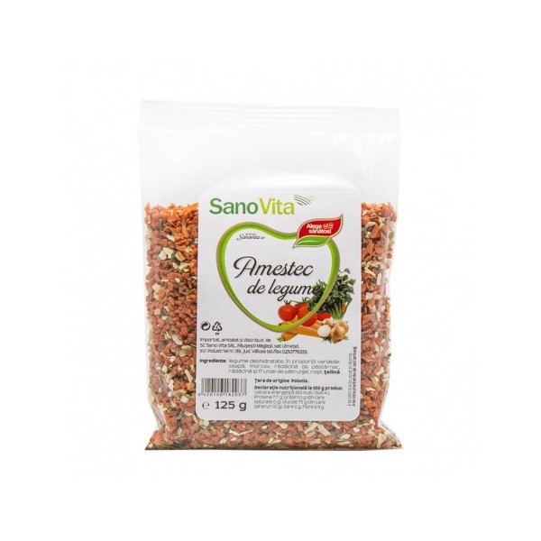 Amestec de legume, 125g, SanoVita