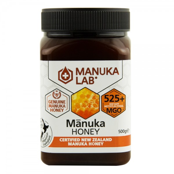 Miere de manuka MGO 525+ Manuka Lab, 500g, Republica Bio