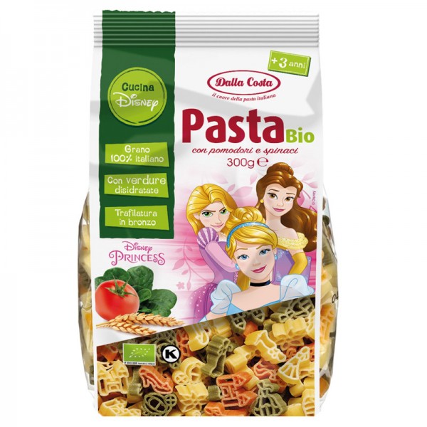 Paste tricolore Princess Bio, 300g, Dalla Costa