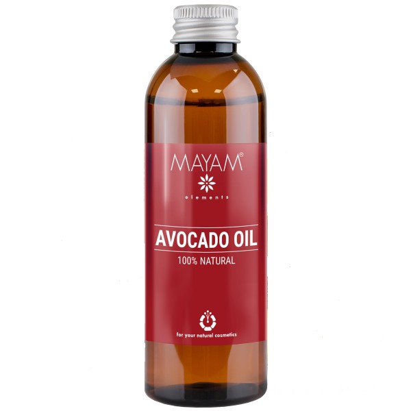 Ulei de avocado crud, 100ml, Mayam