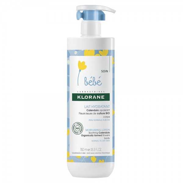 Lapte hidratant, 750 ml, Klorane Bebe