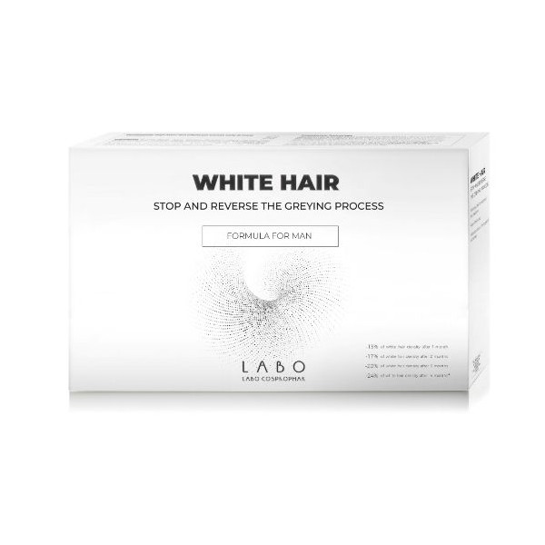 Tratament White Hair Man, 40 fiole, Labo