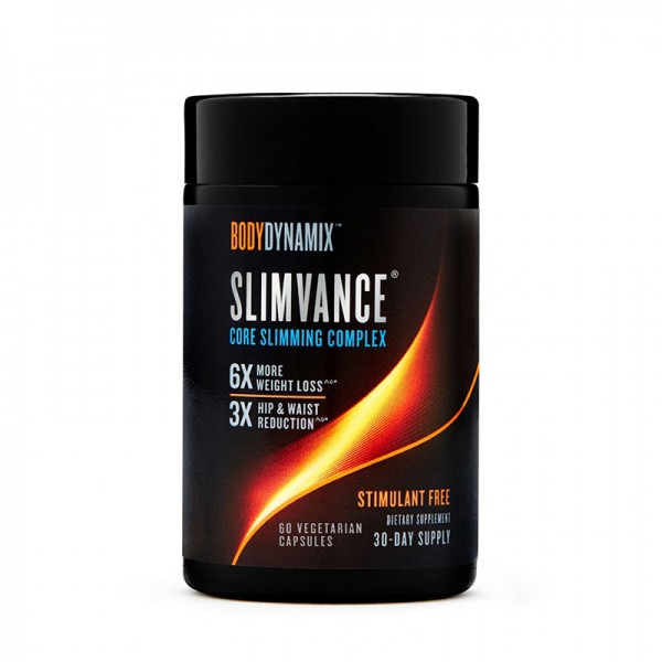 Formula pentru controlul greutatii Slimvance Core Slimming Complex, 60 capsule, BodyDynamix