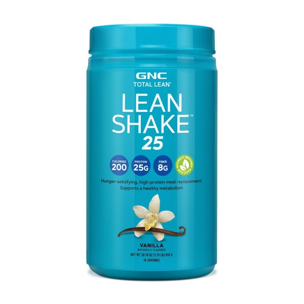 Shake proteic cu aroma de vanilie Total Lean, 816g, GNC