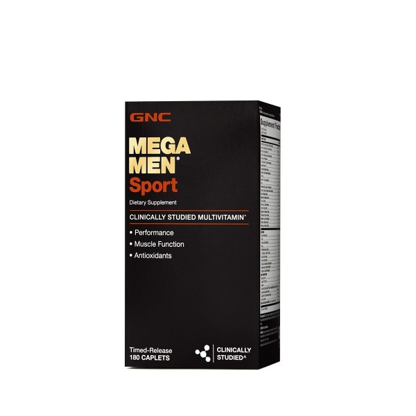 Complex de multivitamine pentru barbati Mega Men, 180 tablete, GNC