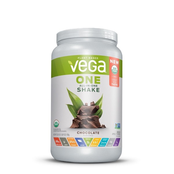 Proteina vegetala cu aroma de ciocolata All-In-One Nutritional Shake, 708g, Vega