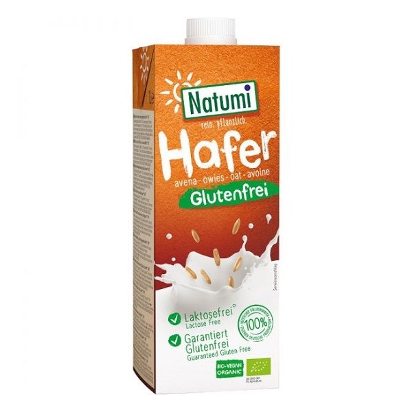 Lapte bio din ovaz fara gluten, 1l, Natumi