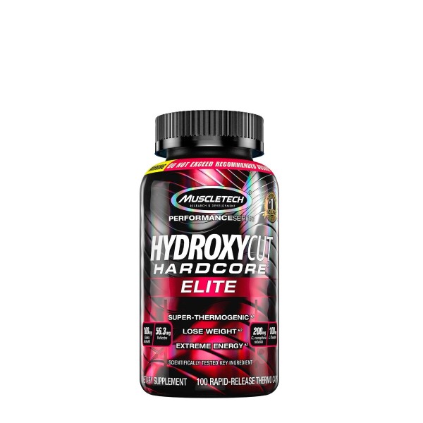 Hydroxycut Hardcore Elite, 100 capsule, MuscleTech