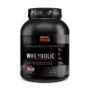 Proteina din zer cu aroma de capsuni cu frisca AMP Wheybolic, 1305g, GNC