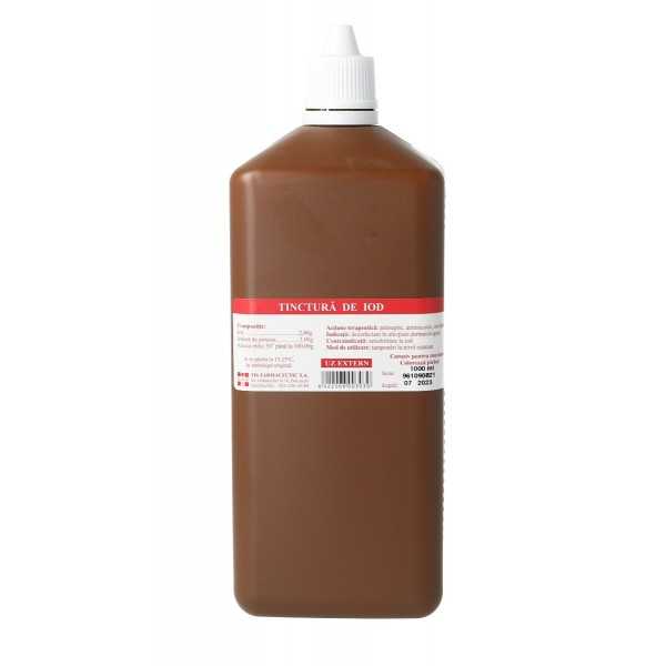 Tinctura de iod, 1000ml, Tis Farmaceutic