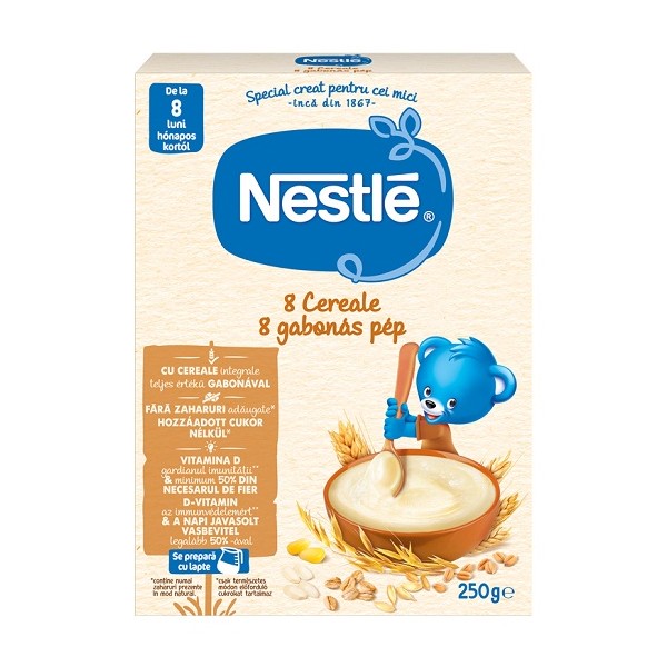 Cereale cu vitamine si minerale, 250g, Nestle