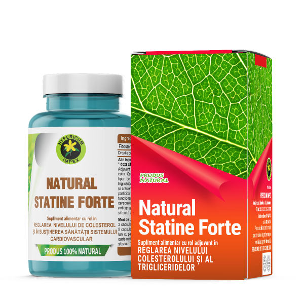 Natural Statine Forte, 60 capsule, Hypericum