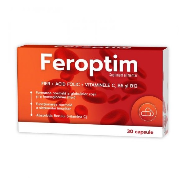 Feroptim, 30 capsule, Zdrovit