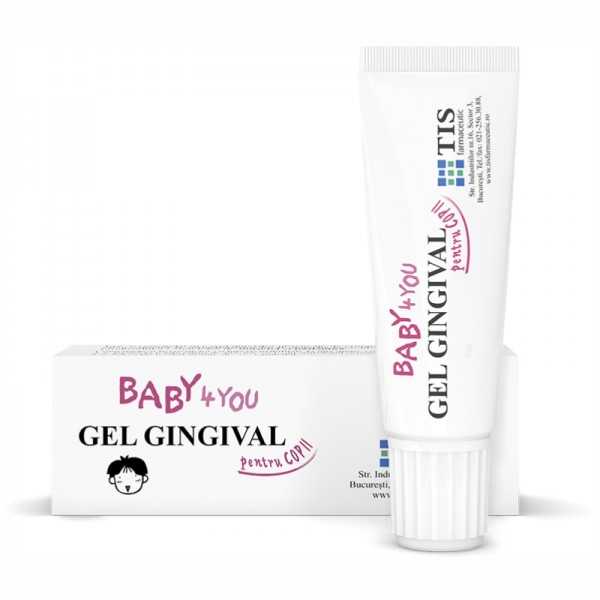 Gel gingival pentru copii Baby 4 You, 15 ml, Tis