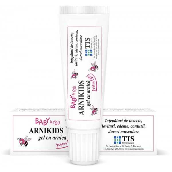 Arnikids Baby 4 You gel cu arnica pentru copii, 20 ml, Tis