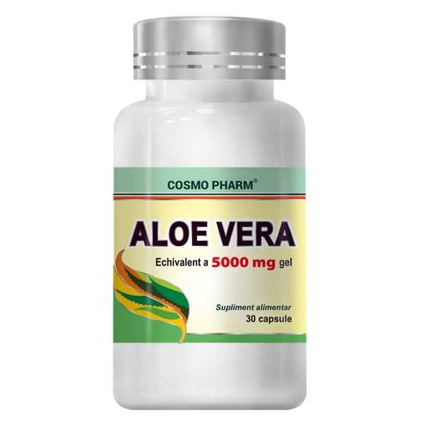 Aloe Vera, 30 capsule, Cosmopharm