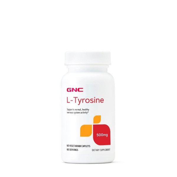 L-Tirozina 1000mg, 60 tablete, GNC