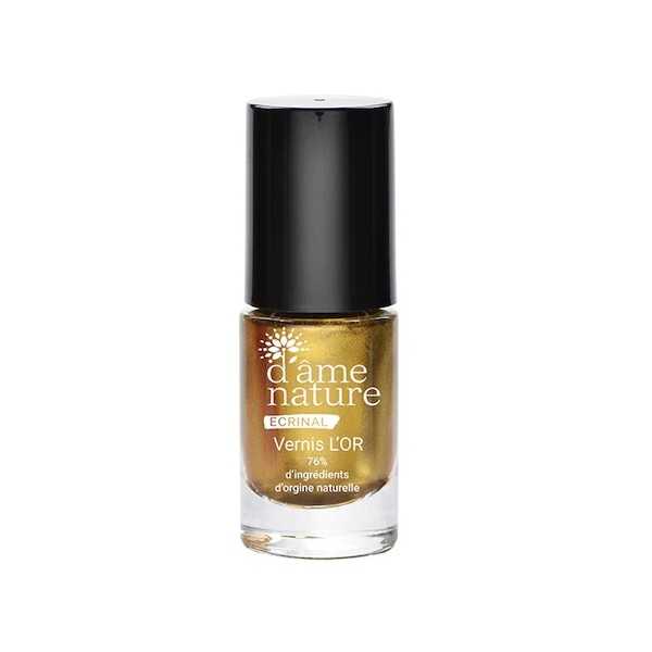 Lac de unghii Ecrinal Gold, 5ml, Asepta