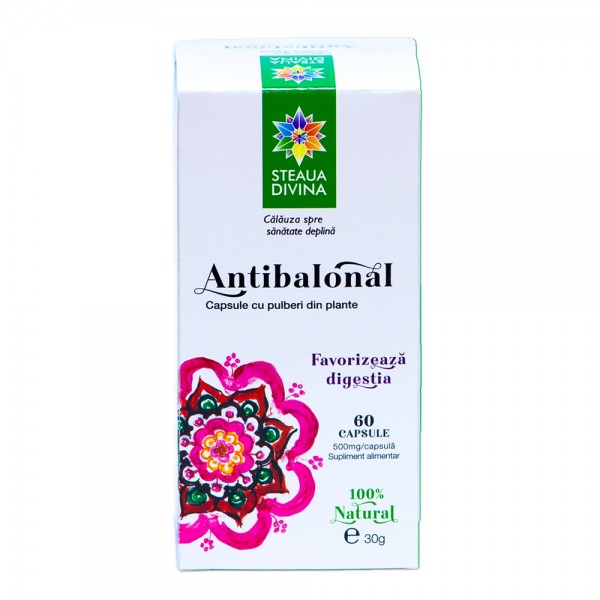 Antibalonal 500mg, 60 capsule, Steaua Divina