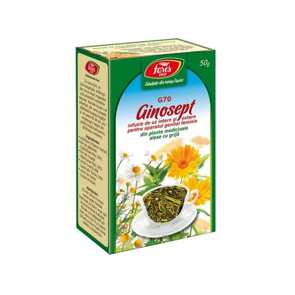 Ceai Ginosept, 50 g, Fares