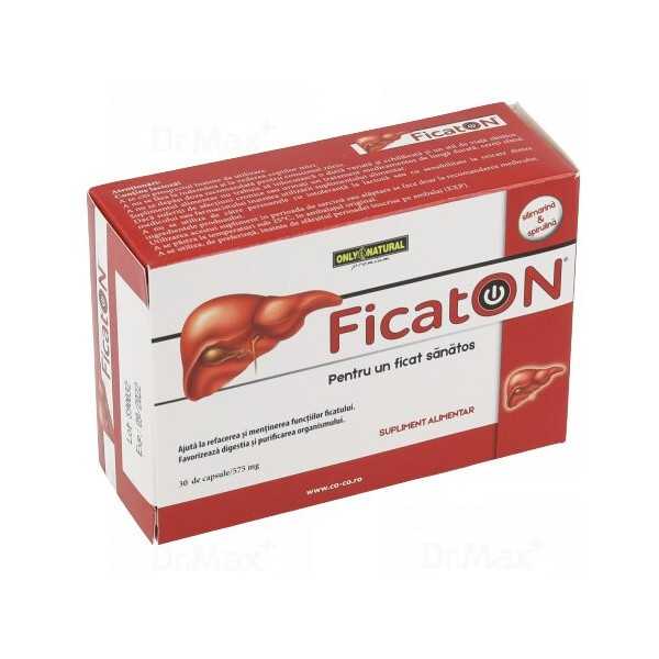 FicatON, 30 capsule, Only Natural