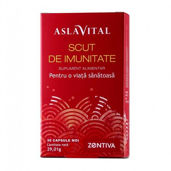 Scut de imunitate pentru o viata sanatoasa Aslavital, 30 capsule moi, Zentiva