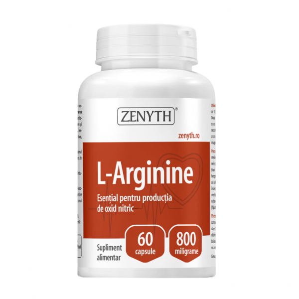 L-arginine, 60 capsule, Zenyth