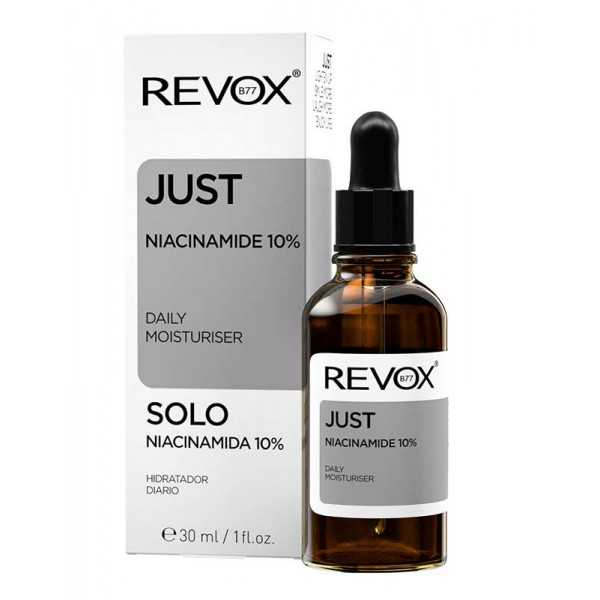 Solutie hidratanta pentru ten Just Niacinamide 10%, 30ml, Revox